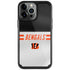NFL Cincinnati Bengals White Striped iPhone Cases