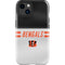 NFL Cincinnati Bengals White Striped iPhone 15 Impact Case