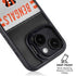 NFL Cincinnati Bengals White Striped iPhone 15 Kickstand Case