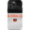 NFL Cincinnati Bengals White Striped iPhone 15 Pro Impact Case