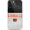 NFL Cincinnati Bengals White Striped iPhone 15 Pro Max Skin