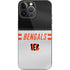 NFL Cincinnati Bengals White Striped iPhone 15 Pro Max Skin