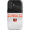 NFL Cincinnati Bengals White Striped iPhone 16 Magsafe Impact Case
