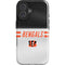 NFL Cincinnati Bengals White Striped iPhone 16 Plus Impact Case