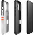 NFL Cincinnati Bengals White Striped iPhone 16 Plus Impact Case