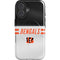 NFL Cincinnati Bengals White Striped iPhone 16 Plus Magsafe Impact Case
