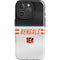NFL Cincinnati Bengals White Striped iPhone 16 Pro Impact Case
