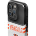NFL Cincinnati Bengals White Striped iPhone 16 Pro Impact Case