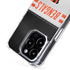 NFL Cincinnati Bengals White Striped iPhone 16 Pro MagSafe Case