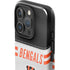 NFL Cincinnati Bengals White Striped iPhone 16 Pro Max Impact Case