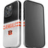NFL Cincinnati Bengals White Striped iPhone 16 Pro Max Impact Case