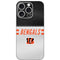 NFL Cincinnati Bengals White Striped iPhone 16 Pro Skin