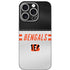 NFL Cincinnati Bengals White Striped iPhone 16 Pro Skin