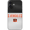NFL Cincinnati Bengals White Striped iPhone 16 Skin