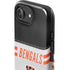NFL Cincinnati Bengals White Striped iPhone 16e Impact Case