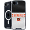 NFL Cincinnati Bengals White Striped iPhone 16e MagSafe Case