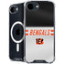 NFL Cincinnati Bengals White Striped iPhone 16e MagSafe Case