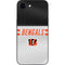 NFL Cincinnati Bengals White Striped iPhone 16e Skin