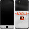 NFL Cincinnati Bengals White Striped iPhone 7 Skin