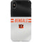 NFL Cincinnati Bengals White Striped iPhone X Pro Case