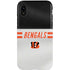 NFL Cincinnati Bengals White Striped iPhone XR Pro Case
