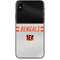 NFL Cincinnati Bengals White Striped iPhone XS Max Skin