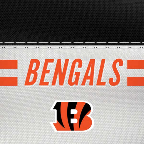 NFL Cincinnati Bengals White Striped iPhone XS Max Skin