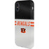 NFL Cincinnati Bengals White Striped iPhone XS Pro Case