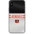 NFL Cincinnati Bengals White Striped iPhone XS Skin