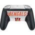 NFL Cincinnati Bengals White Striped Nintendo Switch 2 (2025) Pro Controller Skin
