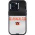 NFL Cincinnati Bengals White Striped Otterbox Defender iPhone Skin