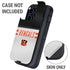NFL Cincinnati Bengals White Striped Otterbox Defender iPhone Skin