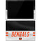 NFL Cincinnati Bengals White Striped Surface Pro 7 Skin