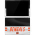 NFL Cincinnati Bengals White Striped Surface Pro 7 Skin