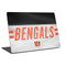 NFL Cincinnati Bengals White Striped Laptop Skins