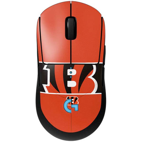 NFL Cincinnati Bengals Zone Block G Pro Wireless Gaming Mouse Skin