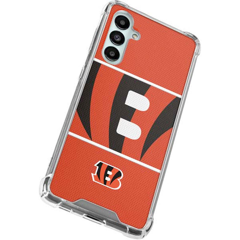 NFL Cincinnati Bengals Zone Block Galaxy A16 5G Clear Case