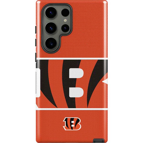 NFL Cincinnati Bengals Zone Block Galaxy S23 Ultra Pro Case