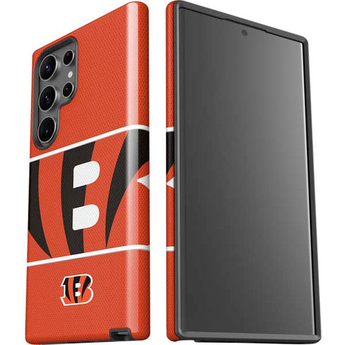 NFL Cincinnati Bengals Zone Block Galaxy S23 Ultra Pro Case