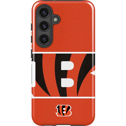 NFL Cincinnati Bengals Zone Block Galaxy S25 Impact Case