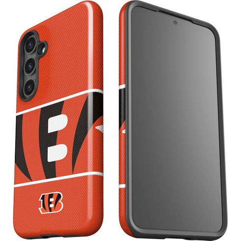 NFL Cincinnati Bengals Zone Block Galaxy S25 Impact Case