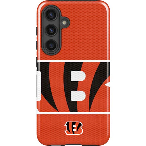 NFL Cincinnati Bengals Zone Block Galaxy S25 Plus Impact Case