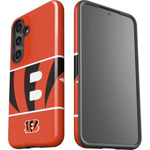 NFL Cincinnati Bengals Zone Block Galaxy S25 Plus Impact Case