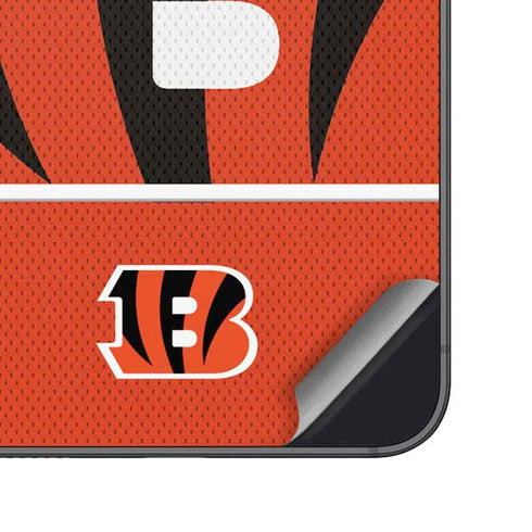 NFL Cincinnati Bengals Zone Block Galaxy S25 Plus Skin