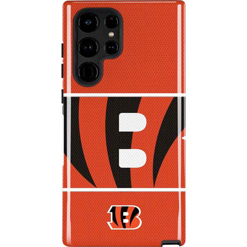 NFL Cincinnati Bengals Zone Block Galaxy S25 Ultra Impact Case