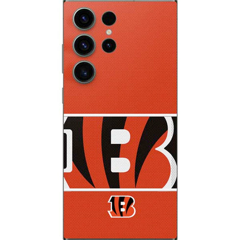 NFL Cincinnati Bengals Zone Block Galaxy S25 Ultra Skin