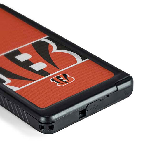 NFL Cincinnati Bengals Zone Block Galaxy S24 Ultra Waterproof Case