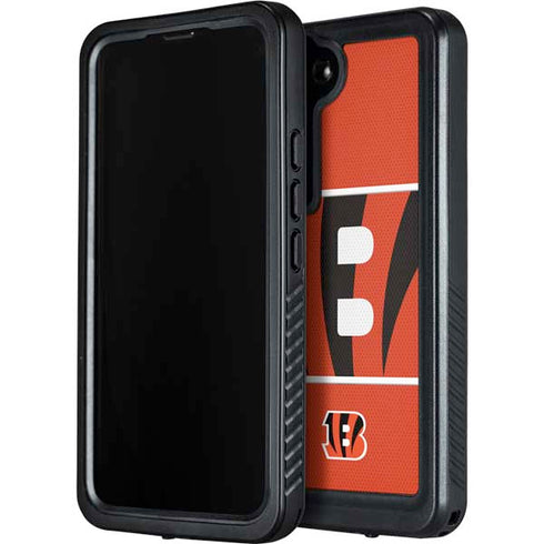 NFL Cincinnati Bengals Zone Block Galaxy S24 Waterproof Case