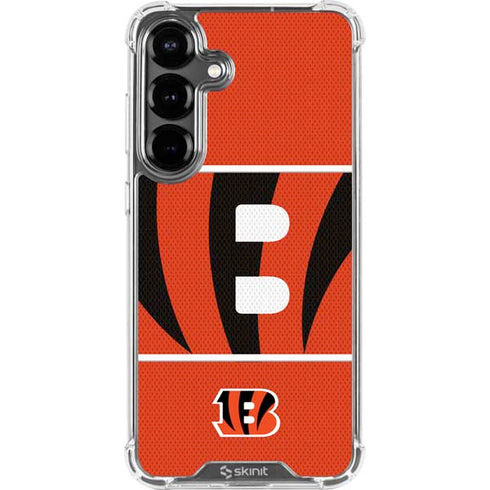 NFL Cincinnati Bengals Zone Block Galaxy S26 Clear Case