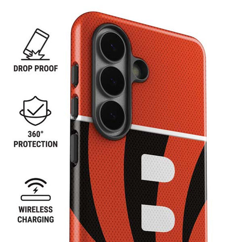 NFL Cincinnati Bengals Zone Block Galaxy S26 Plus Impact Case